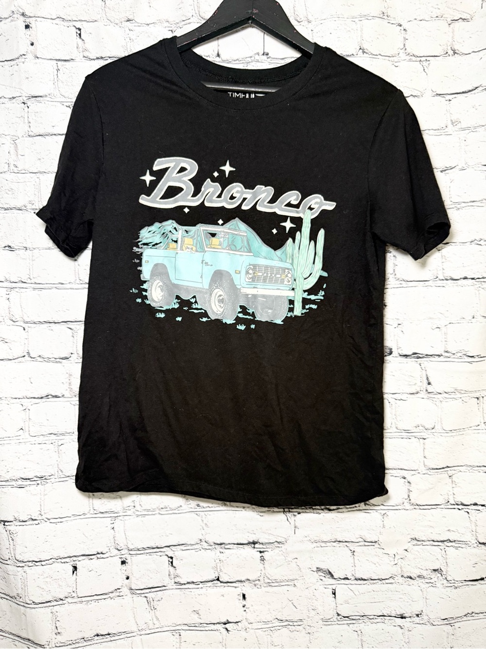 Bronco graphic tshirt. Size XS